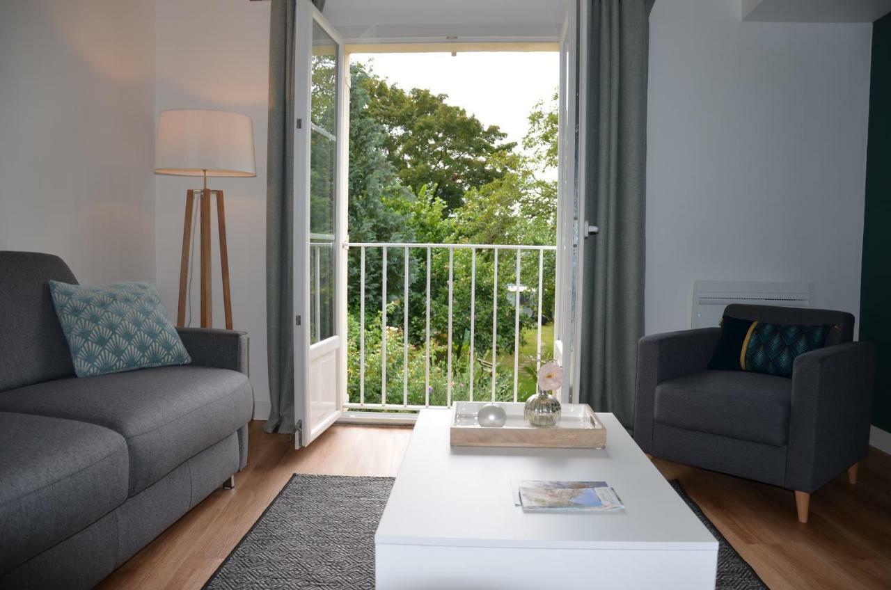 Grand T2 Port De Vannes, Vue Sur Jardin Ngoại thất bức ảnh